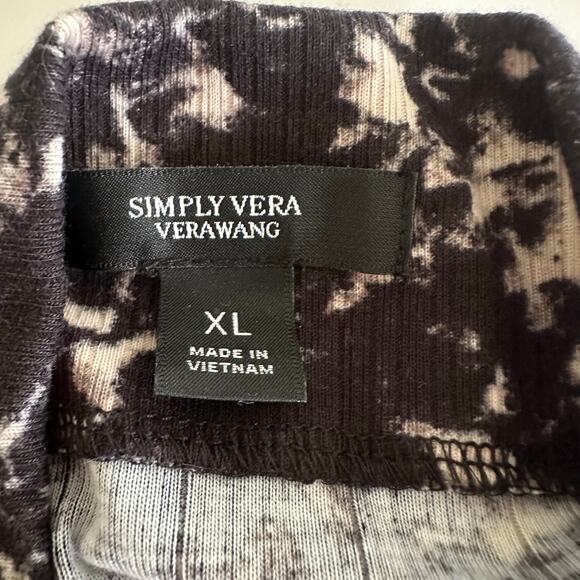 NWT Womens Simply Vera Vera Wang Belted Knit Dress Size XL - Picture 2 of 8